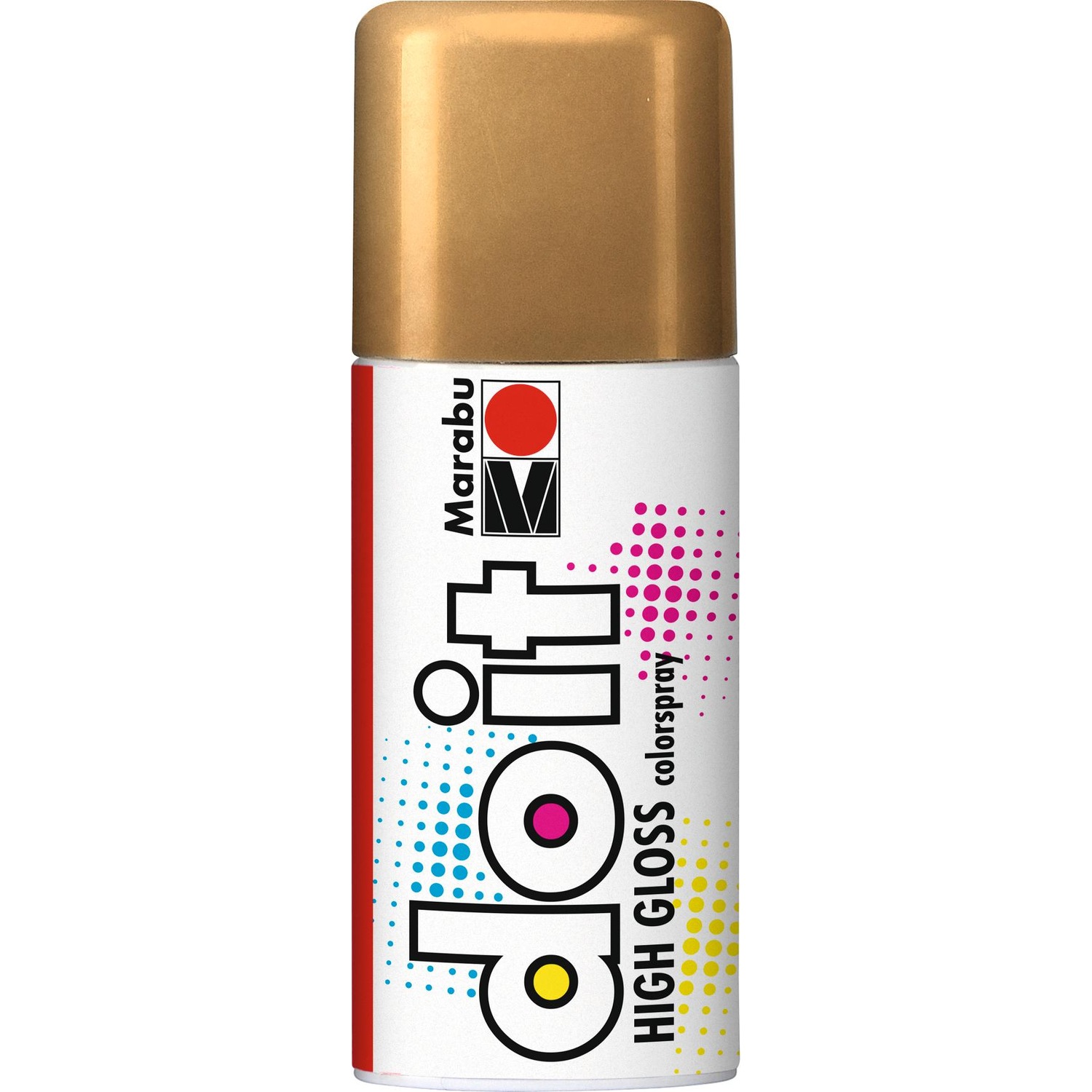 Marabu, Künstlerfarbe + Bastelfarbe, Spray silber (Hochglanz-Silber, 150 ml)