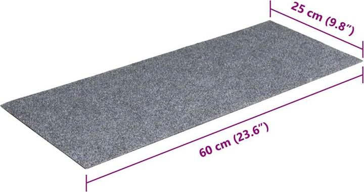 Immagine prodotto vidaXL Treppenmatten (25 x 60 cm)