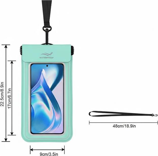 Actual product image Mu Sport AquaActive Series 2in1 Sport Armband & Universelle Wasserdichte Umhängetasche