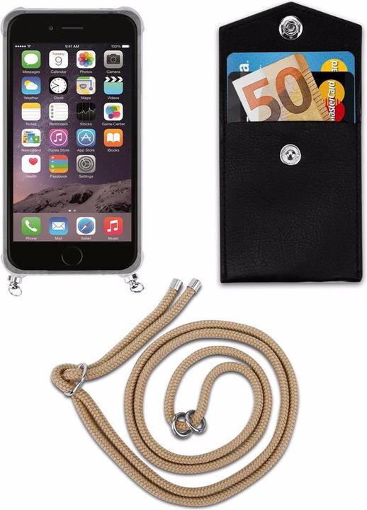 Produktbild Cadorabo TPU Handy Kette SILBER Cover