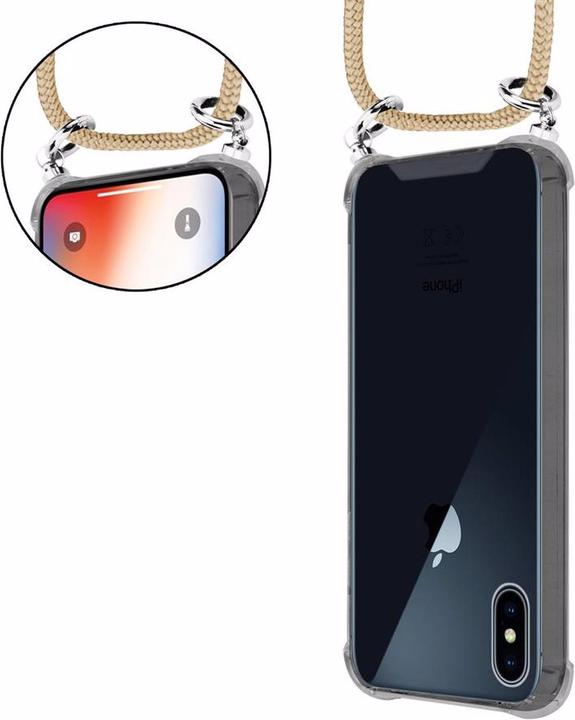 Image du produit Cadorabo TPU Chaîne de téléphone portable SILBER Cover