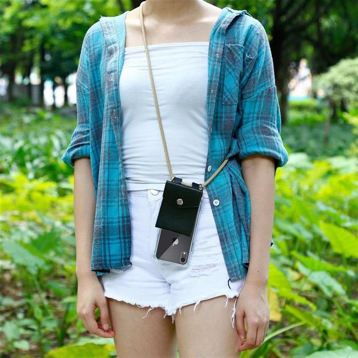 Produktbild Cadorabo TPU Handy Kette SILBER Cover