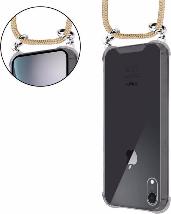 Produktbild Cadorabo TPU Handy Kette SILBER Cover