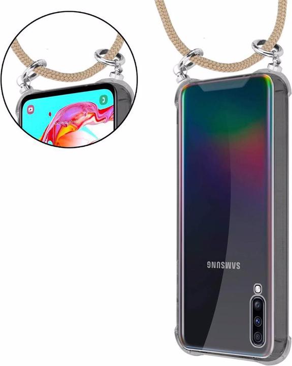 Produktbild Cadorabo TPU Handy Kette SILBER Cover