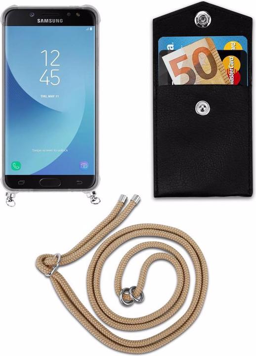 Produktbild Cadorabo TPU Handy Kette SILBER Cover