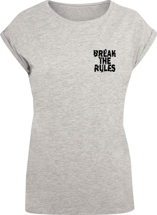 Actual product image Merchcode Ladies Break The Rules 2 T-Shirt - 118125 (XL)
