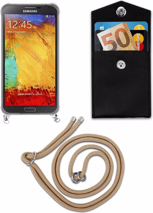 Produktbild Cadorabo TPU Handy Kette SILBER Cover