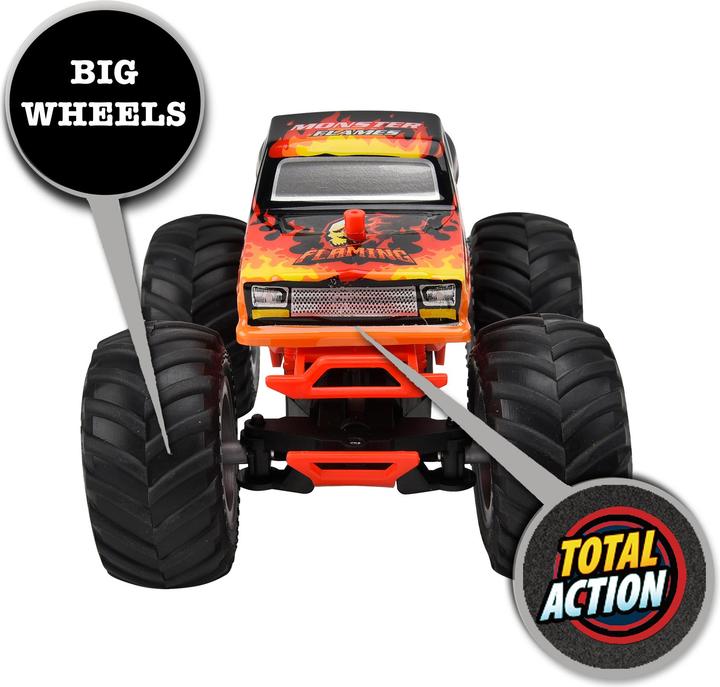 Actual product image Gear2play Radio-controlled monster flames