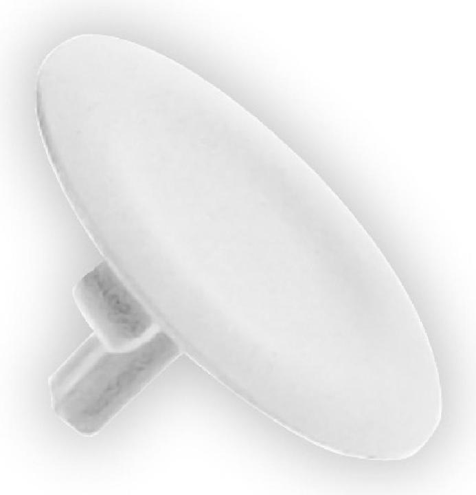 Actual product image Schneider Electric Keypad, white, unlabelled, f. ZBA1