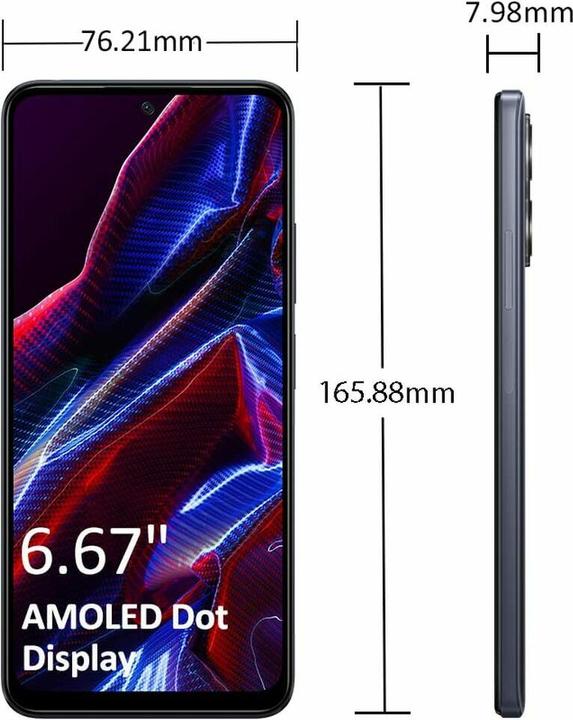 Produktbild Xiaomi Poco X5 (128 GB, Schwarz, 6.67", Hybrid Dual SIM, 5G)