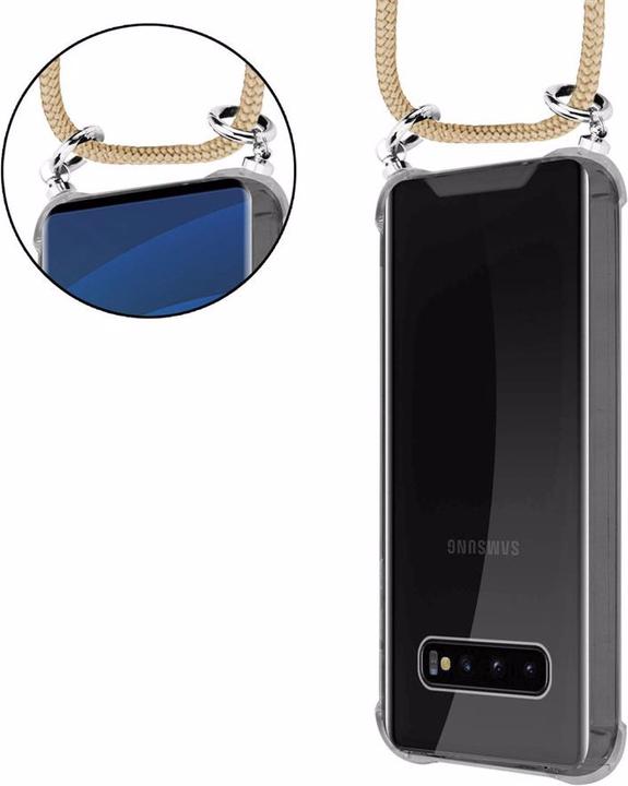 Produktbild Cadorabo TPU Handy Kette SILBER Cover