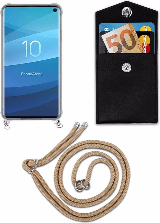 Produktbild Cadorabo TPU Handy Kette SILBER Cover