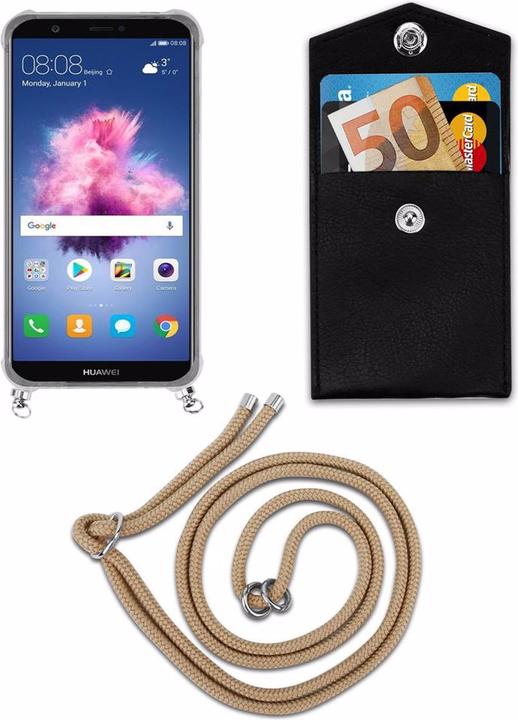 Produktbild Cadorabo TPU Handy Kette SILBER Cover