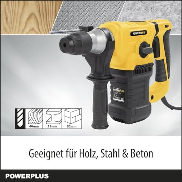 Produktbild Powerplus Bohrhammer 1500W - 17 Acc.