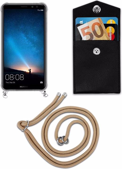 Produktbild Cadorabo TPU Handy Kette SILBER Cover