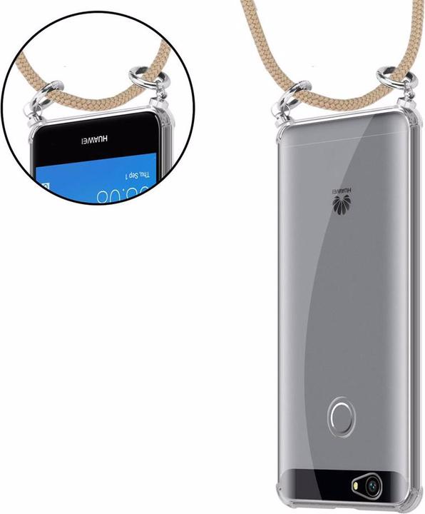 Produktbild Cadorabo TPU Handy Kette SILBER Cover