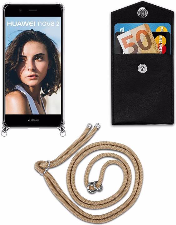 Produktbild Cadorabo TPU Handy Kette SILBER Cover