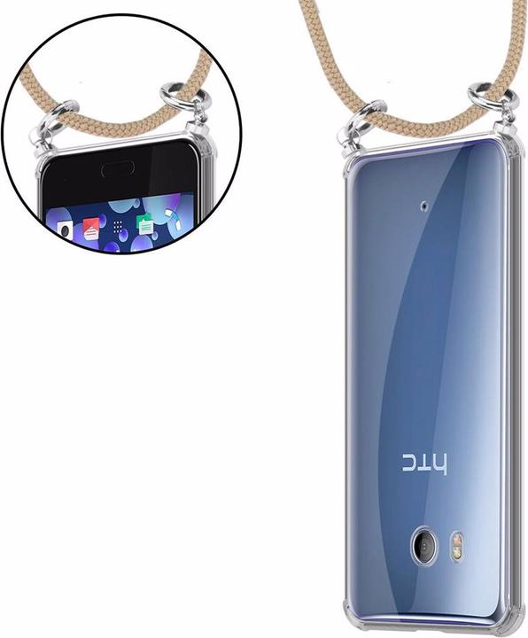 Produktbild Cadorabo TPU Handy Kette SILBER Cover