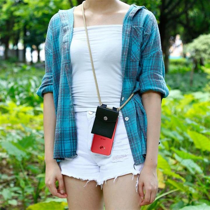 Produktbild Cadorabo TPU Handy Kette SILBER Cover