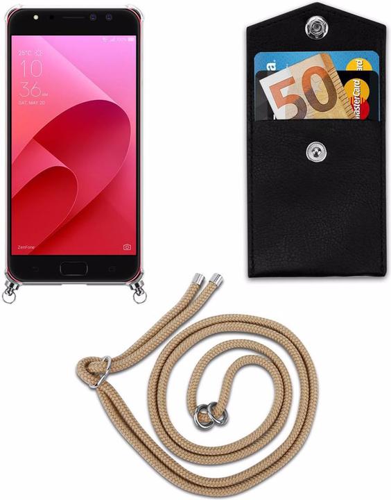 Produktbild Cadorabo TPU Handy Kette SILBER Cover