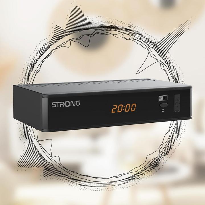 Actual product image Strong SRT7815 DVB-S2 HD+ receiver (0.13 GB, DVB-S, CI Shaft, CI+ slot)