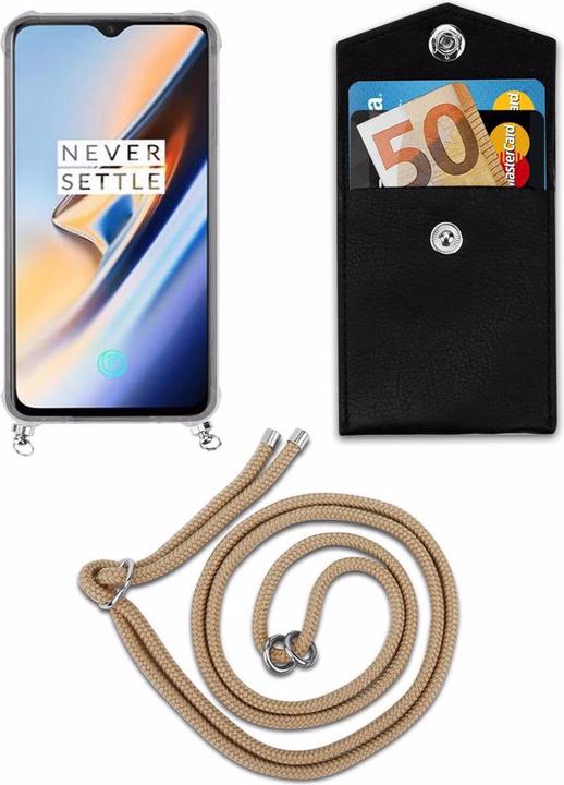 Produktbild Cadorabo TPU Handy Kette SILBER Cover