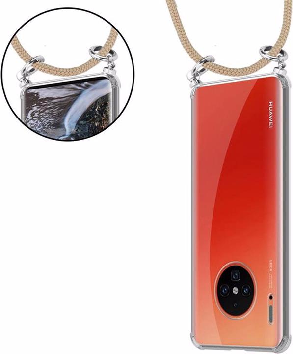Produktbild Cadorabo TPU Handy Kette SILBER Cover