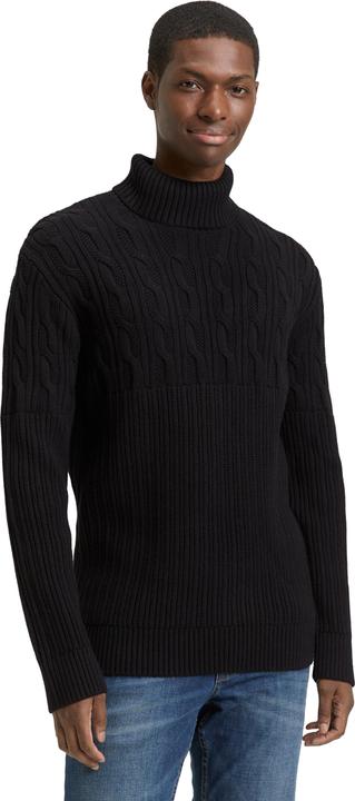 Produktbild Tom Tailor cable mix turtleneck knit (M)