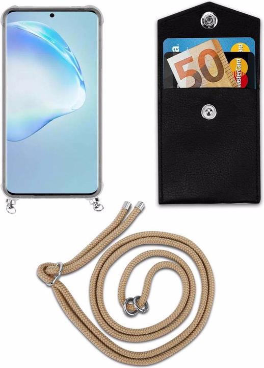 Produktbild Cadorabo TPU Handy Kette SILBER Cover