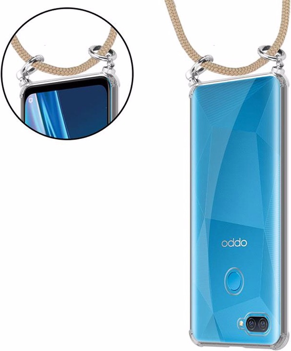 Produktbild Cadorabo TPU Handy Kette SILBER Cover