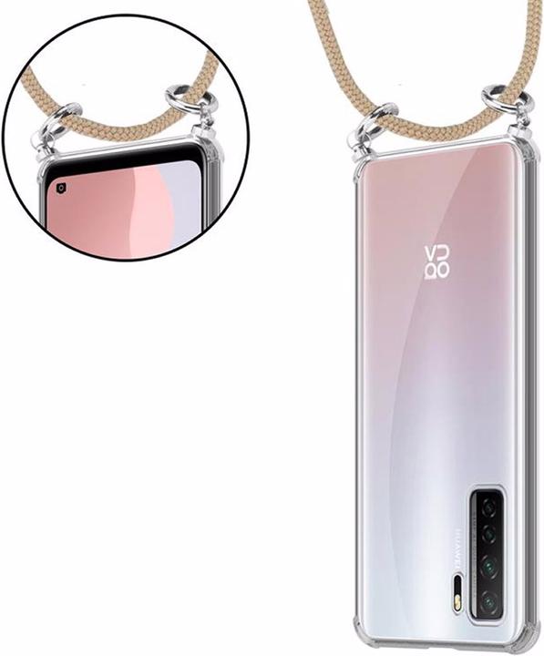 Produktbild Cadorabo TPU Handy Kette SILBER Cover