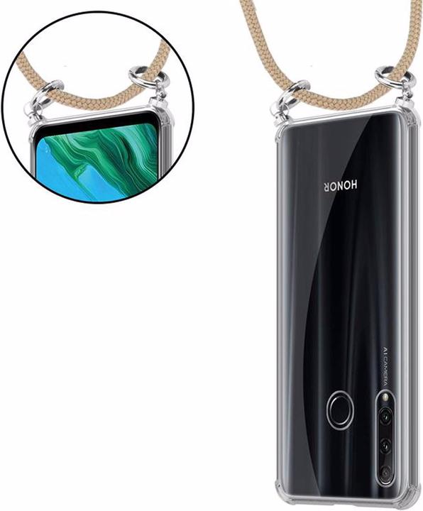 Produktbild Cadorabo TPU Handy Kette SILBER Cover