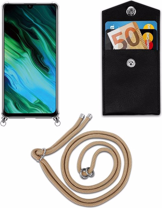 Produktbild Cadorabo TPU Handy Kette SILBER Cover