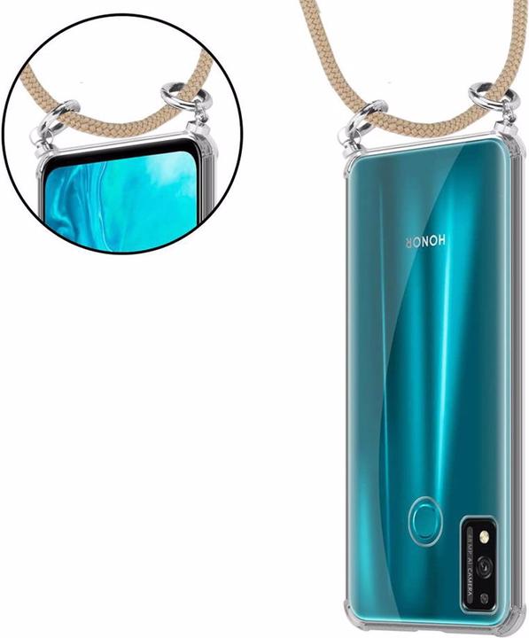 Image du produit Cadorabo TPU Chaîne de téléphone portable SILBER Cover