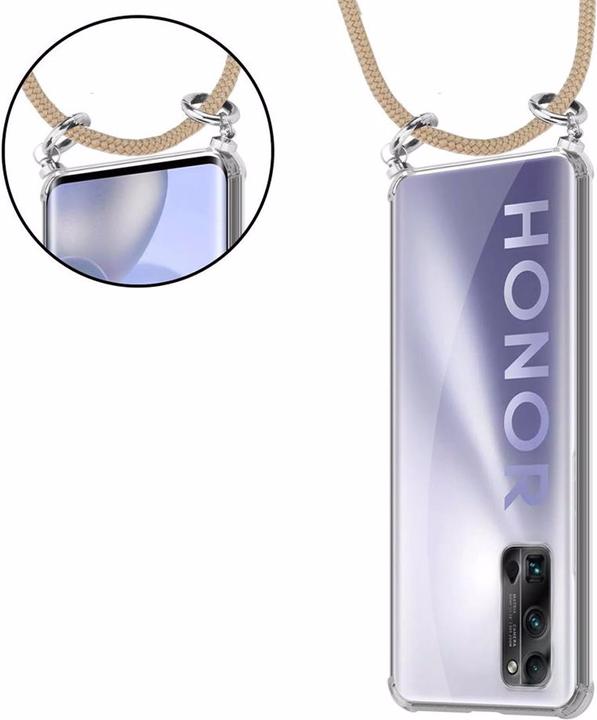 Produktbild Cadorabo TPU Handy Kette SILBER Cover