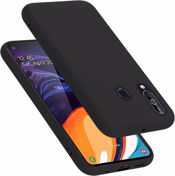 Actual product image Cadorabo TPU Liquid Silicone Case Cover (Samsung Galaxy A60, Samsung Galaxy M40)
