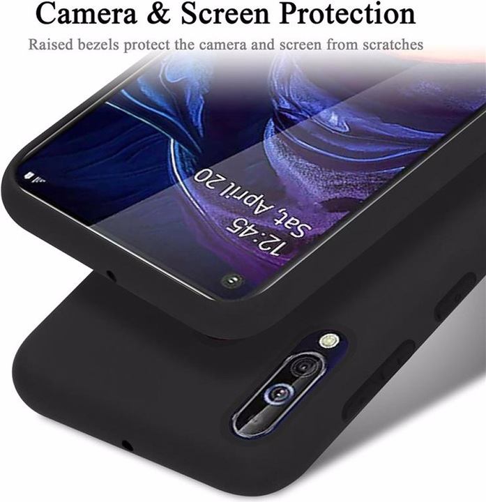 Actual product image Cadorabo TPU Liquid Silicone Case Cover (Samsung Galaxy A60, Samsung Galaxy M40)