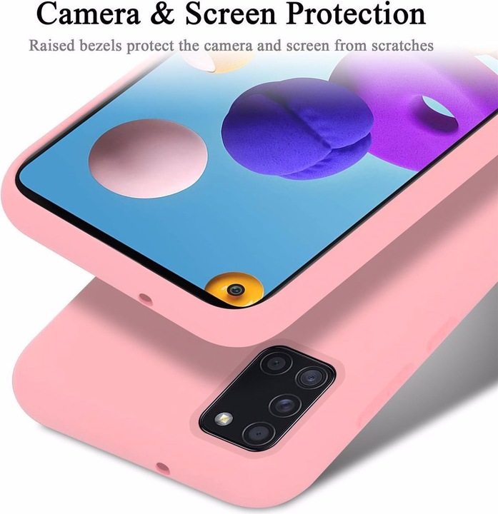 Actual product image Cadorabo TPU Liquid Silicone Case Cover (Samsung Galaxy A21s)
