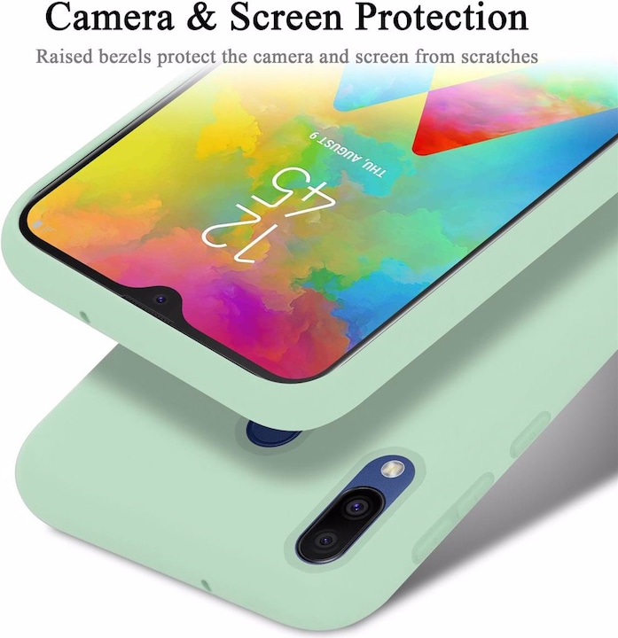 Produktbild Cadorabo TPU Liquid Silicone Case Cover (Samsung Galaxy M20)