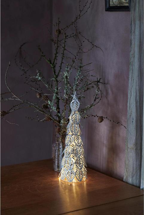 Actual product image Sirius LED Table Decoration Kirstine 43 cm Decoration Tree Silver