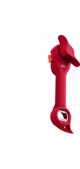 Actual product image Kuhn Rikon Auto Safety Master opener red