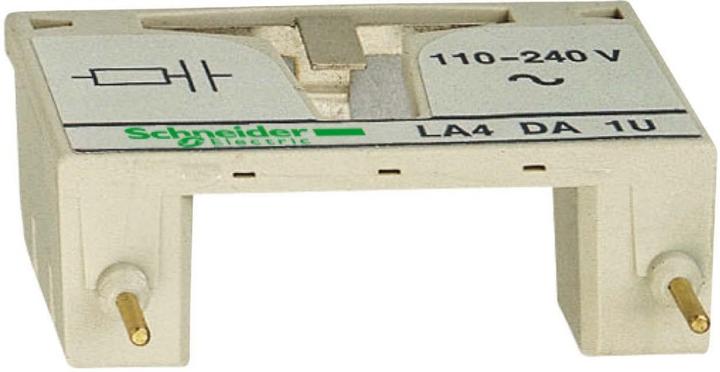 Produktbild Schneider Electric Beschaltungsmodul, TeSys D, RC-Glied, LA4DA1U