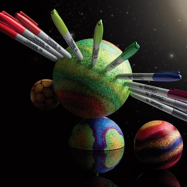 Produktbild Sharpie Marker Fein Rundspitze F 24er Cosmic Colours (multicolour, 1 mm, 24 x)