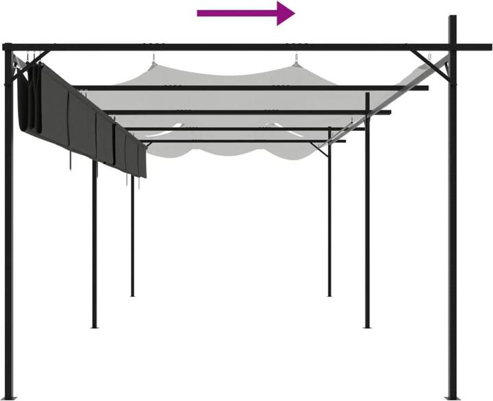Actual product image vidaXL Gutja (589 cm, 292 cm)