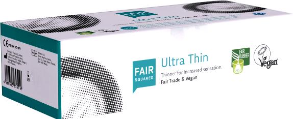 Actual product image Fair Squared Condoms Ultrathin (100 pcs.)