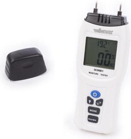 Produktbild Velleman Digital-Feuchtemessgerät mit Thermometer