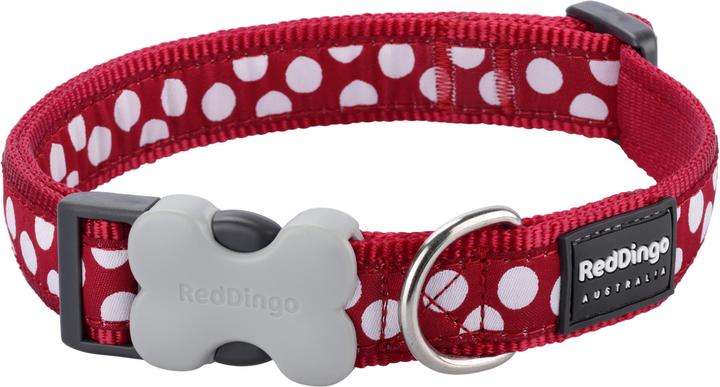 Image du produit Red Dingo Collier Design White Spots on Red (L, Chien)