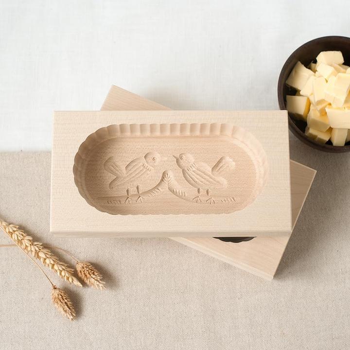 Produktbild Hauptner Butterform mit geschnitztem Motiv