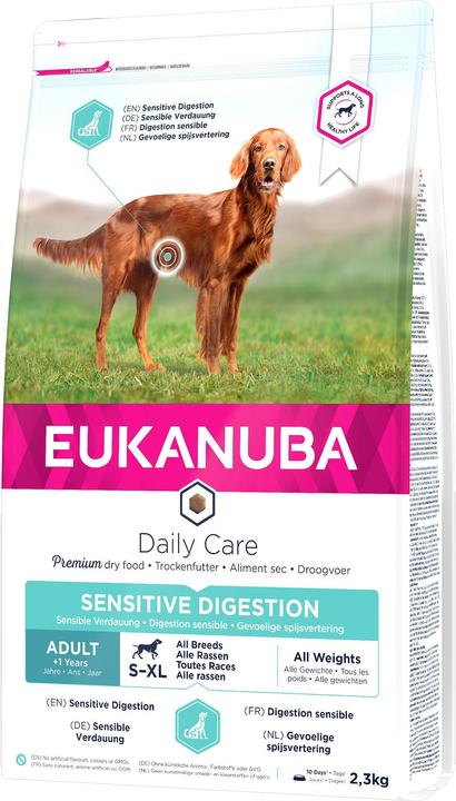 Immagine prodotto Eukanuba Cura quotidiana Digestione sensibile (Adulto, 1 pz., 2300 g)