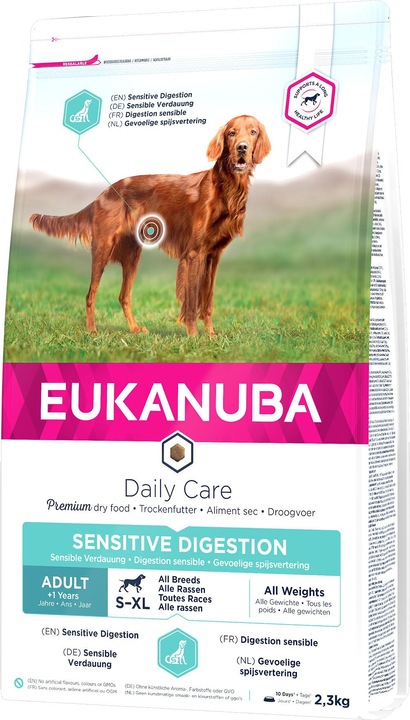 Produktbild Eukanuba Daily Care Sensitive Digestion (Adult, 1 Stk., 2300 g)